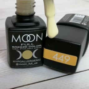 MOON гель-лак breeze color gel polish new, 8мл.№449