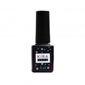 "Kira Nails" Топ wipe top coat - c липким слоем, 6 мл