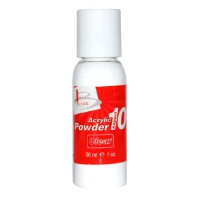 Blaze Powder 10 Expert Акриловая пудра быстрая полимеризация Clear 30 мл