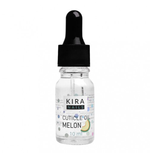Kira Nails Cuticle Oil Melon - олійка для кутикули з піпеткою, диня, 10 мл
