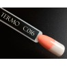 Гель-лак Komilfo DeLuxe Termo C016 (персиково-помаранчевий, при нагріванні - білий), 8 мл