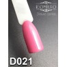 Гель-лак Komilfo Deluxe Series №D021 (нежно-розовый, эмаль), 8 мл