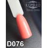 Гель-лак Komilfo Deluxe Series №D076 (персиково-розовый, эмаль), 8 мл