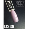 Гель-лак Komilfo Deluxe Series №D239 (дымчато-лиловый, эмаль), 8 мл