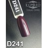 Гель-лак Komilfo Deluxe Series №D241 (темно-фіолетовий, емаль), 8 мл