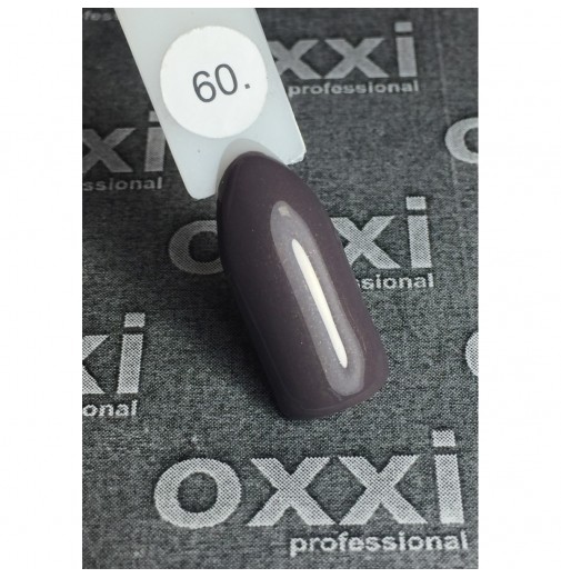 Гель-лак OXXI Professional №060 (кофейный с еле заметным микроблеском), 10 мл