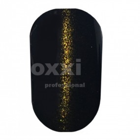 Гель-лак OXXI Super Cat Eyes effect Gold №001 (прозрачный, золотой блик), 8 мл