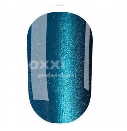 Гель лак Oxxi СAT№004 (темный голубой, магнитный) 10 мл