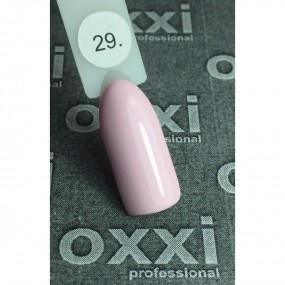 Гель лак Oxxi № 029(светлый лилово-розовый, эмаль) Oxxi Professional