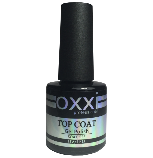 Oxxi Professional топ для гель-лака Top Coat с липким слоем, 10 мл
