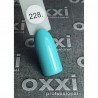 Гель-лак OXXI Professional №228 (ярко насыщенный голубой, эмаль), 10 мл