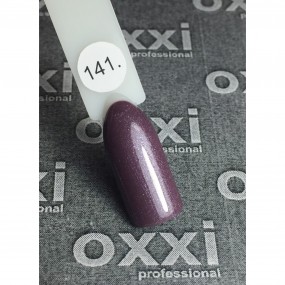 Гель-лак OXXI Professional №141 (серо-лиловый с микроблеском), 10 мл