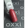 Гель-лак OXXI Professional №204 (светлый красный с мелкими насыщенными голографическими блестками), 10 мл
