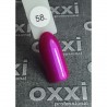 Гель-лак OXXI Professional №058 (фуксия, микроблеск), 10 мл