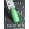 Гель-лак OXXI Professional №223 (светло-зеленый, эмаль), 10 мл