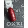 Гель-лак OXXI Professional №235 (насыщенный красный, микроблеск), 10 мл