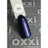 Гель-лак OXXI Professional №054 (очень темный фиолетовый с голубым микроблеском), 10 мл