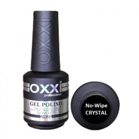 OXXI Professional Top Crystal No-Wipe - топ без липкого слоя, 15 мл