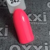 Гель-лак OXXI Professional №243 (яркий розовый, неоновый), 10 мл
