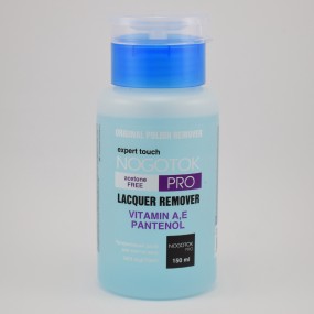 Nogotok Lacquer Remover жидкость для снятия лака без ацетона с помпой (150мл)