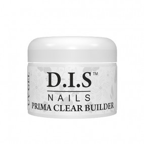 D.I.S Nails Гель Prima Clear Builder, 30 мл