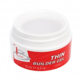 Thin Builder Gel - УФ гель конструирующий жидкий, Clear, 15 мл