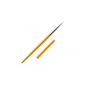 kodi Кисть для росписи в тубусе №00/3  (нейлон, ручка, металл, акрил, цвет золото )