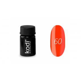 Цветная гель-краска Kodi Professional №60 - ярко-оранжевый, 4 мл