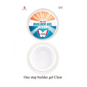 Моделирующий однофазный гель F.O.X Builder gel Clear One Step, 15 ml
