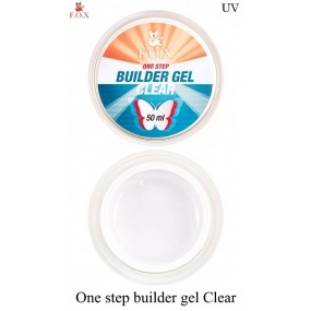 Моделирующий однофазный гель F.O.X Builder gel Clear One Step, 50 ml