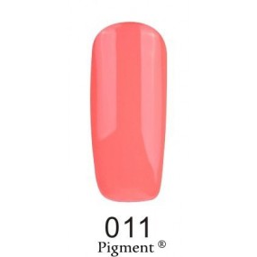 Гель-лак F.O.X. 6 мл Pigment 011 персиково- розовый, эмаль