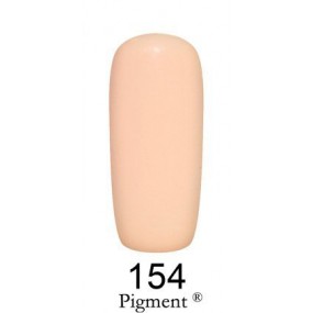 Гель-лак F.O.X. 6 мл Pigment 154 светлый персиково-розовый, эмаль