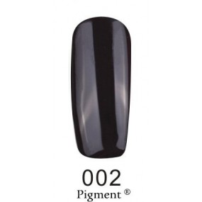 Гель-лак F.O.X. 6 мл Pigment 002 черный, эмаль