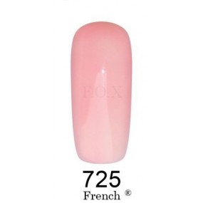 Гель-лак F.O.X. 6 мл French 725 нежный розовый,винтажный
