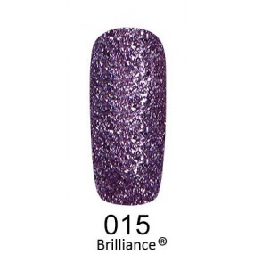 Гель-лак F.O.X Brilliance №015 (Фиолетовый), 6 мл