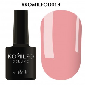 Гель-лак Komilfo Deluxe Series №D019 (лососево-розовый, эмаль), 8 мл