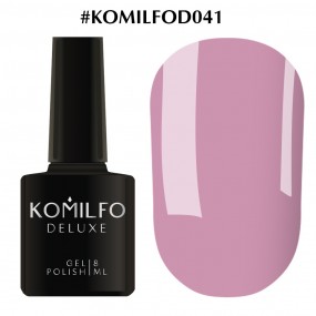 Гель-лак Komilfo Deluxe Series №D041 (рожево-ліловий, емаль), 8 мл