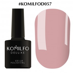 Гель-лак Komilfo Deluxe Series №D057 (розово-лиловый, эмаль), 8 мл