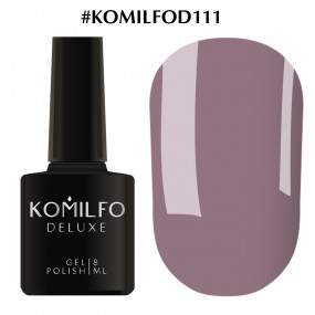 Гель-лак Komilfo Deluxe Series №D111 (светлый серо-фиолетовый, эмаль), 8 мл