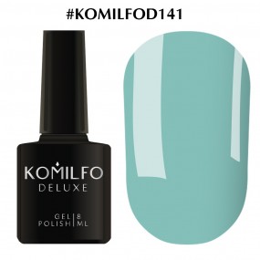 Гель-лак Komilfo Deluxe Series №D141 (спокойный голубой, эмаль), 8 мл