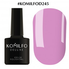 Гель-лак Komilfo Deluxe Series №D245 (рожева лаванда, емаль), 8 мл