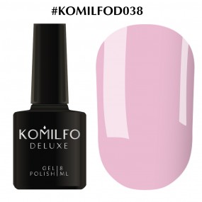 Гель-лак Komilfo Deluxe Series №D038 (яркий лавандово-розовый, эмаль), 8 мл