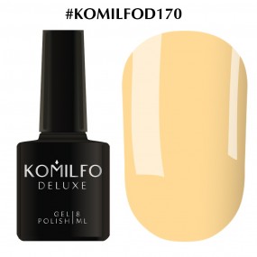 Гель-лак Komilfo Deluxe Series №D170 (світлий персиковий, емаль), 8 мл