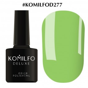 Гель-лак Komilfo Deluxe Series №D277 (травяной, эмаль), 8 мл