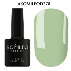 Гель-лак Komilfo Deluxe Series D278 (оливка, эмаль), 8 мл