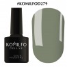 Гель-лак Komilfo Deluxe Series №D279 (темна оливка, емаль), 8 мл