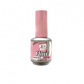 Nails Flow Gummy Base Cover Pink розовая, 15 мл