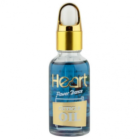 Цветочное масло для кутикулы HEART-Vanilla (ваниль), 30 мл