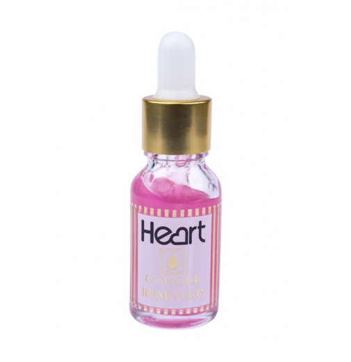Heart Cuticle Remover - Гель кислотный для удаления кутикулы, розовый, 15 мл