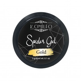 Komilfo Spider Gel Gold, 5 г